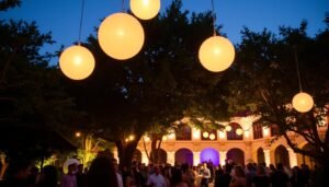 iluminação para eventos