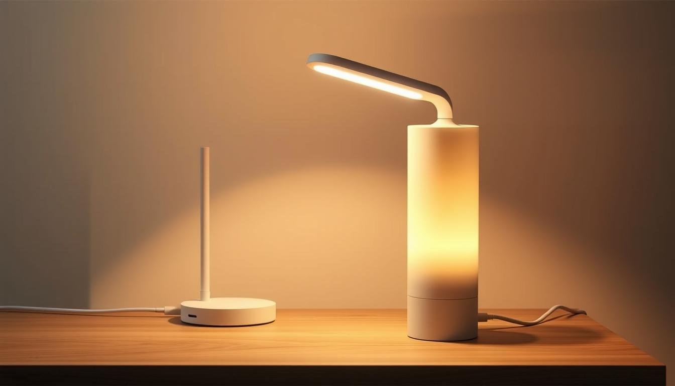 luz recarregável