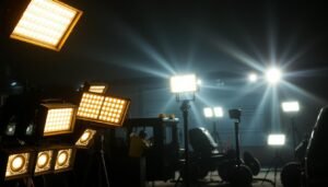 equipamentos de iluminação noturna